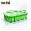 Longhui Plastic Storage Crate with Lid