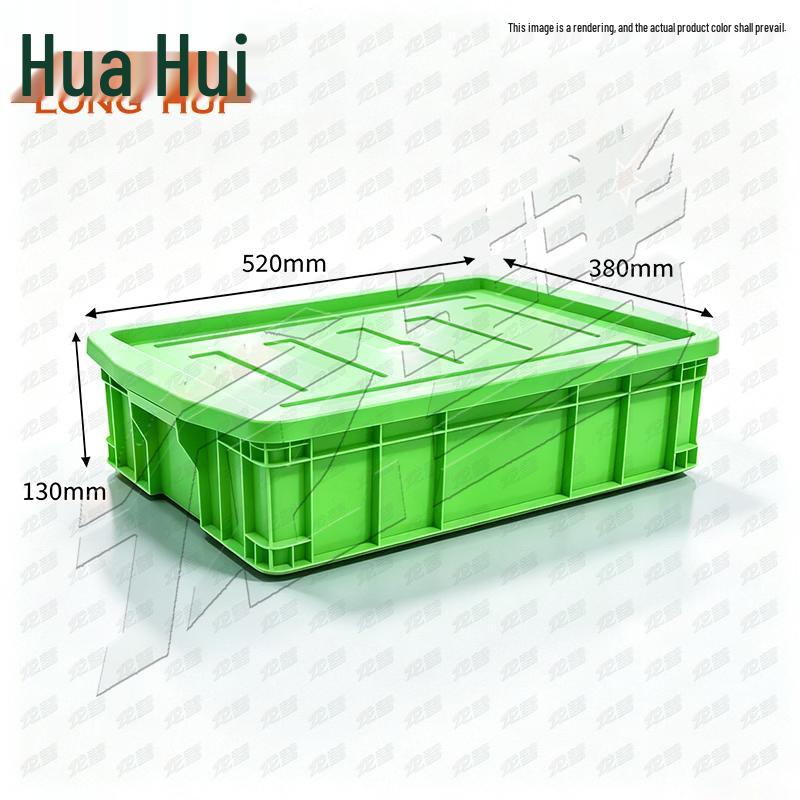 Longhui Plastic Storage Crate with Lid