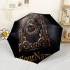 Galatasaray1 Customize Your Name Umbrella Automatic Umbrella Folding Umbrella with 8 Ribs Sturdy Construction All-Season Use Outdoor Accessory
