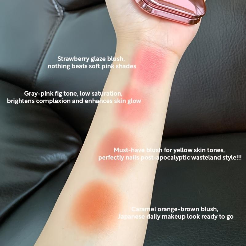 Multi-Use Solid Blush Cream Clear Melting Skin Color Delicate Natural Brightening Puffiness Color Vitality Blush Natural Vitality Makeup