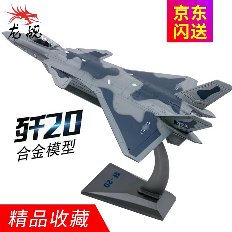 J-20 Stealth Fighter Aircraft Model
