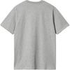 Carhartt WIP T-shirt Homme à Manches Courtes Ajusté Col Rond Imprimé Graphique Gris I030434-V6-XX