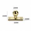 Round Ball Shape Gold Round Ball Handle Silver Furniture Handle Cupboard Handle  Home Improvement