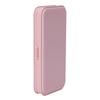 Boîte à fournitures de bureau portable, fine et de grande capacité, couleur macaron, avec compartiments de rangement et coque antichoc. Organisateur de stylos de bureau.