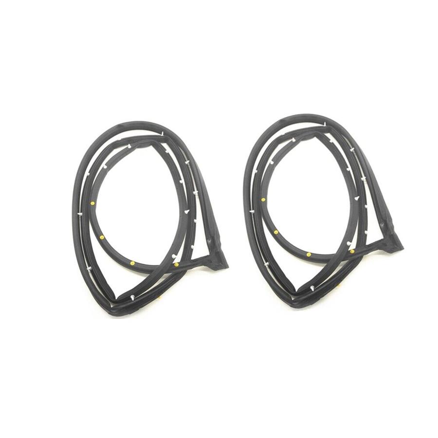 For Honda ACCORD Sedan 2008-2012 New Front Pair Door Weatherstrip Moulding Seal