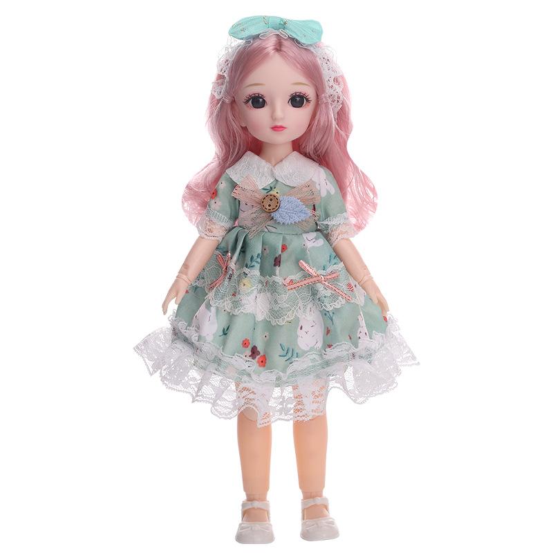 30cm Lori Doll Girl Simulation Princess Toy 23 Joint 6 Points BJD Doll Dress-up Birthday Gift