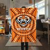 1Pc Wests Tigers Print Flannel Blanket High Quality Warm Comfortable Cover for All Seasons Perfect for Gifts Home Decor