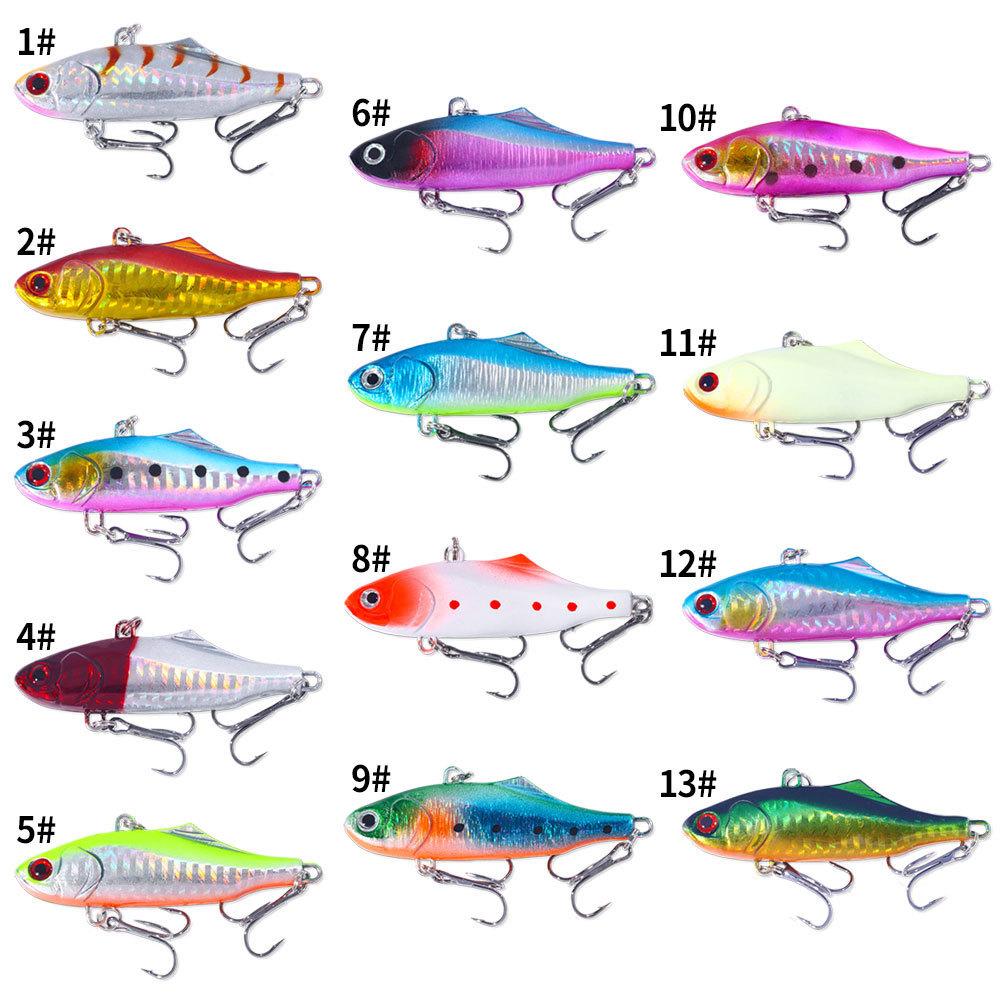 7CMLuminousVIBLure bait24GNew Model Vibrating Long Casting Micro Lure for Bass and Topmouth Culter