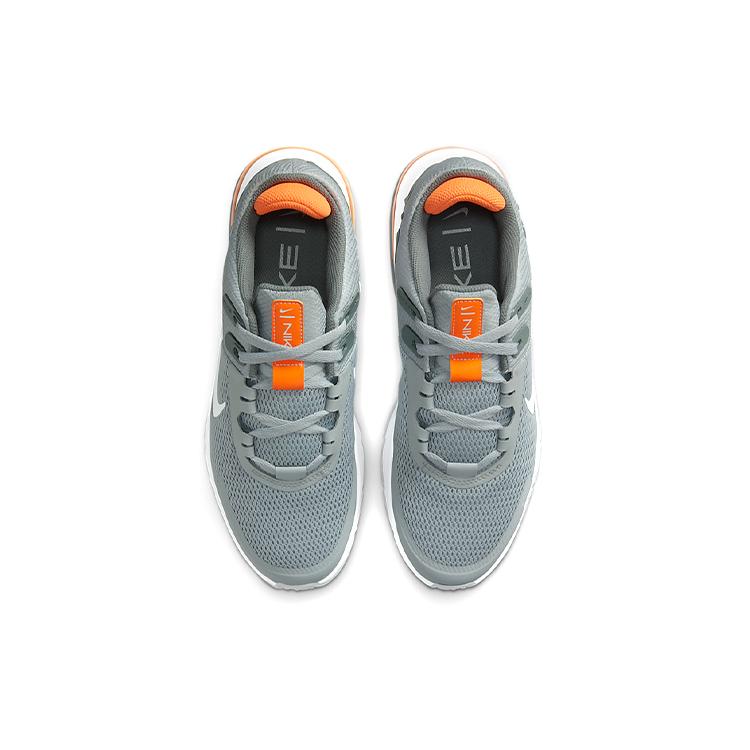 Neuer Nike Air Max Alpha Trainer 4 Wolfsgrau Cool Grey Total Orange Weiß CW3396-007