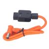 D Tap To DC Power Cable 5.5x2.5mm for Camera Monitor Fill Light 60cm Power Cable with Anti Reverse Insertion Indicator