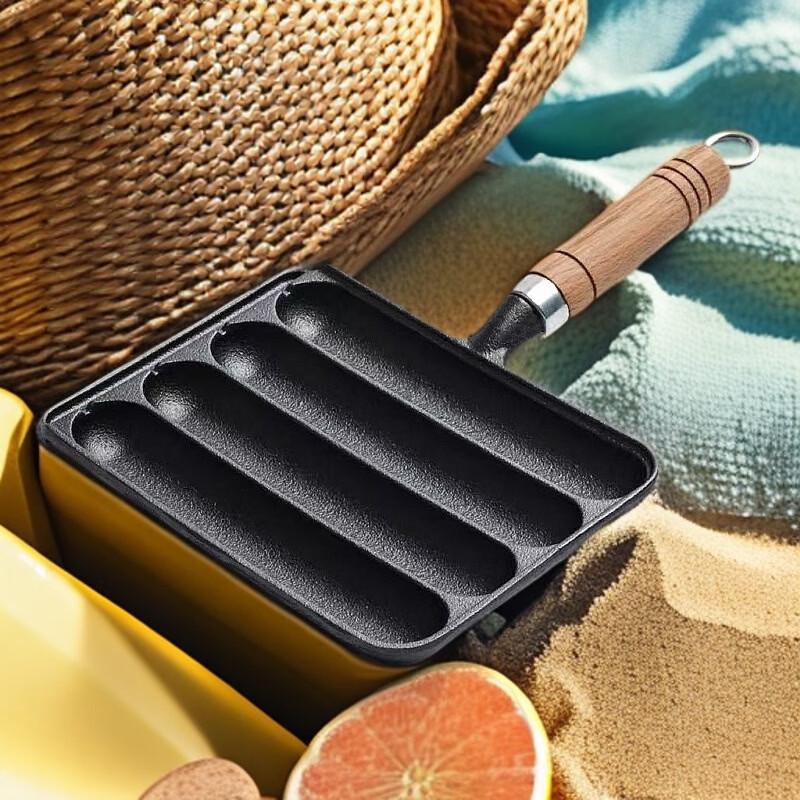 Wutuo Cast Iron Multi-Grill Pan