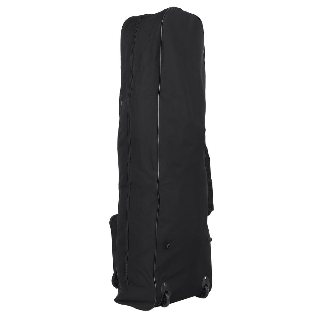 Golf Aviation Bag with Wheels Foldable 600D Oxford Golf Club Case Cover Travel Bag Storage Pouch
