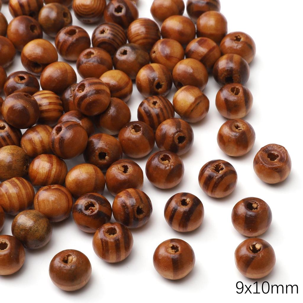 Multistyle Paulownia Wood Beads for DIY Bracelets & Necklaces: Handmade Accessories & Loose Beads