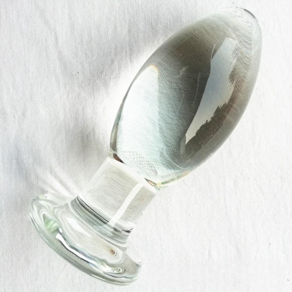 Glass Crystal Quantity Oval Shape Wand Plug