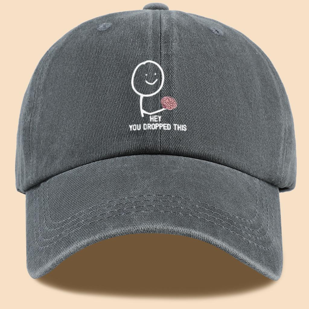 Trendy and Personalized Peaked Cap, Adjustable Outdoor Camping and Travel Check-in Baseball Cap
