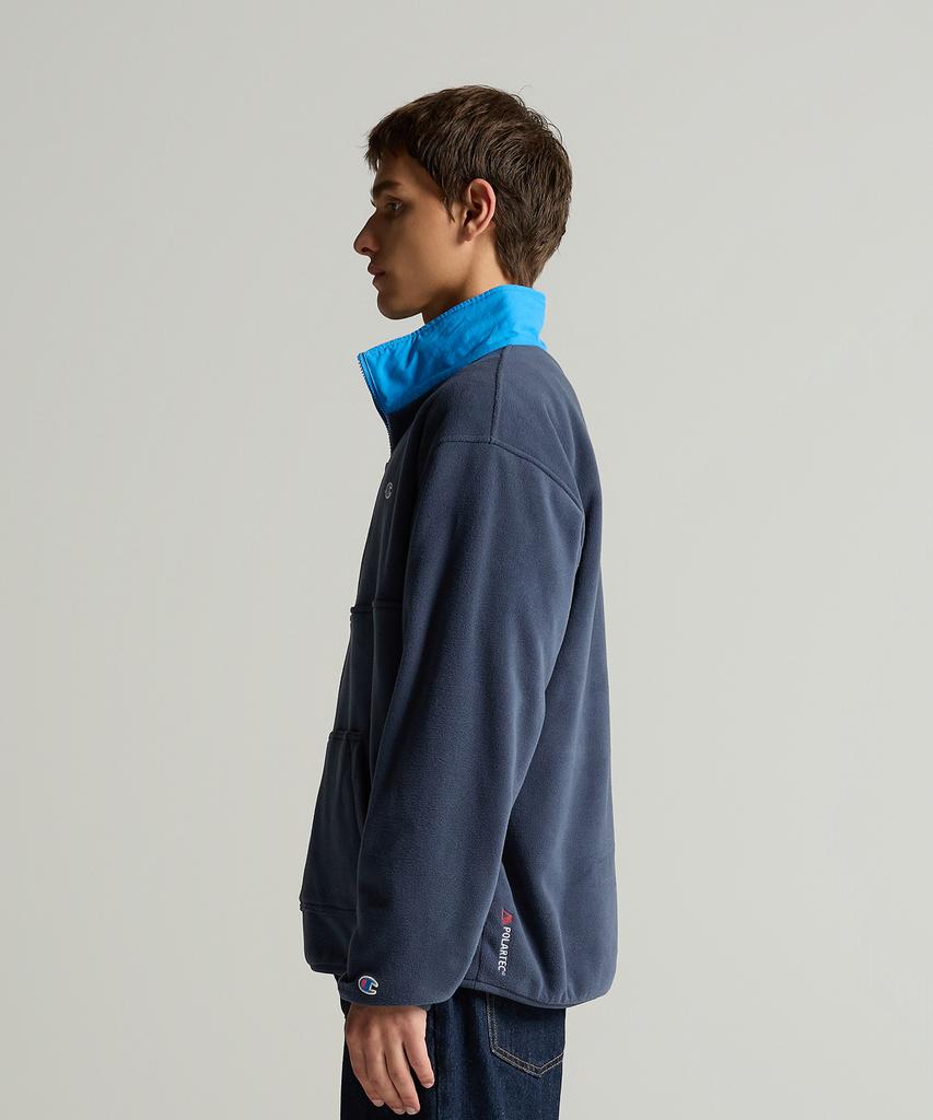Champion Heritage Polartec Loose Fit Half Zip Fleece Navy