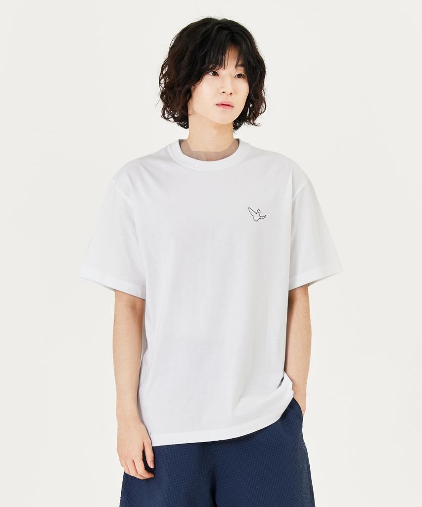 MARK GONZALES Angel Cool Cotton 2-Pack Short Sleeve T-Shirt - White