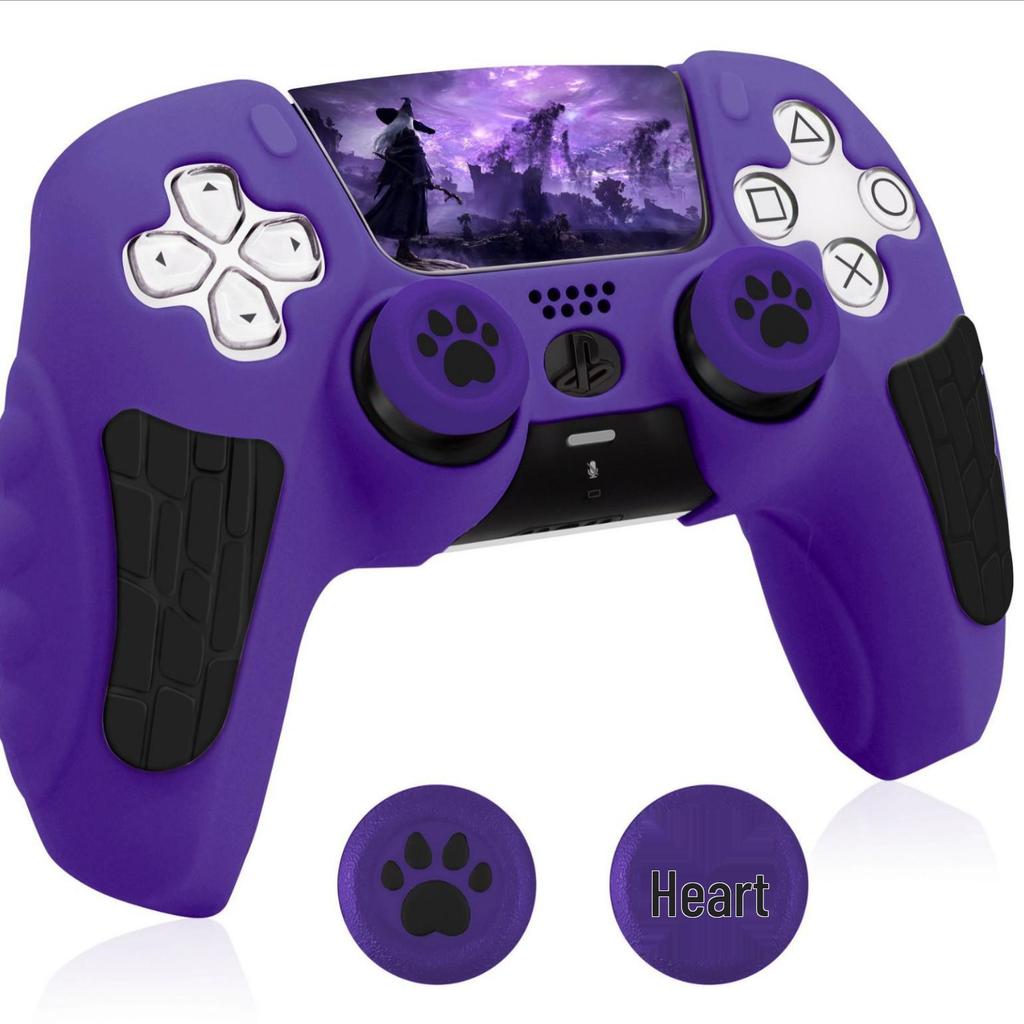 PS5 Controller Silicone Case for Black Myth Wukong - Anti-Drop & Anti-Scratch with Thumbstick Caps