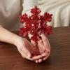 Glitter Powder Christmas Tree Topper Iron Xmas Tree Top Ornament  Home Decor