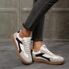 Women Vintage Casual Flat Sneakers Retro Style Comfortable Breathable Lightweight Athletic Shoes for Daily Wear and Outdoor Activities