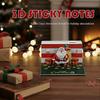 3D Desk Calendar 2026 3D Santa Claus Creative Desktop Decoration Memo Pad