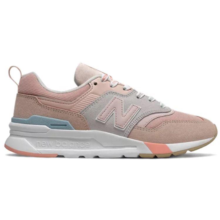 New Balance 997H Women Pink Synthetic Leather Retro Low Top Casual Shoes CW997HKC