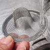 3/5pcs Stainless Steel Sink Strainer Anti-blocking Round Shape Sewer Outfall Drain Filter Hair Clean Up Mesh Trap