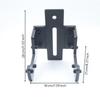 Barbell Support Bracket Space-Saving Bar Rack Scratch-Resistant for Athletes