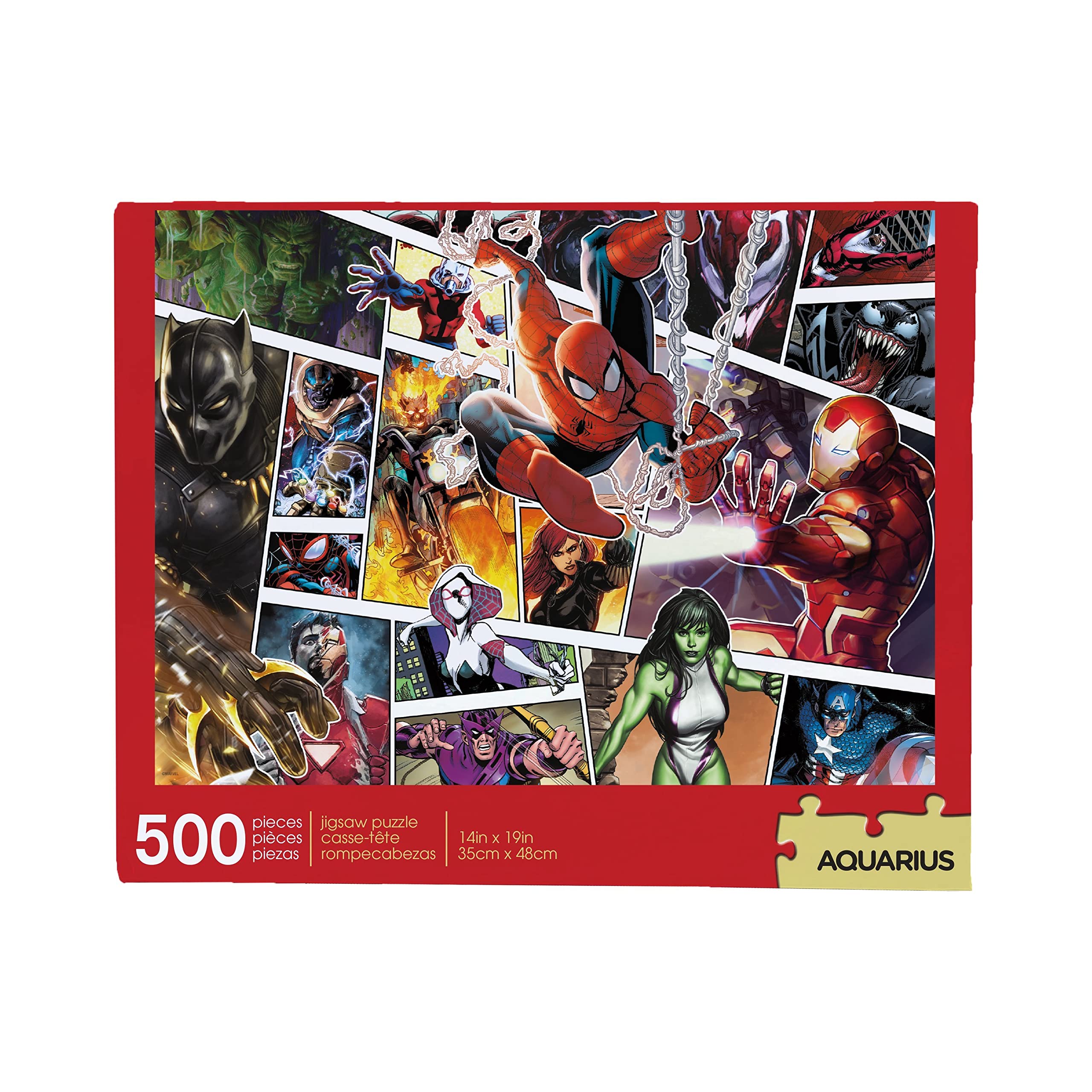 

MARVEL Panels (Character) 500 Piece Jigsaw Puzzle [Used]