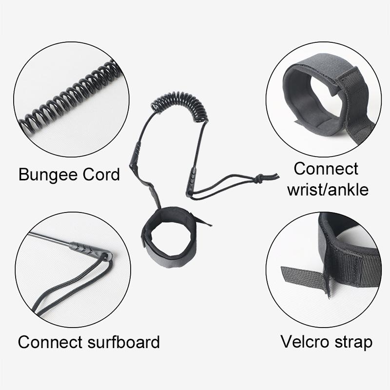 Surfing Safety Hand Rope TPU Outdoors Surfing Sports Accessories Water Ski Towing Rope Summer Water Sports Equipment TMZ