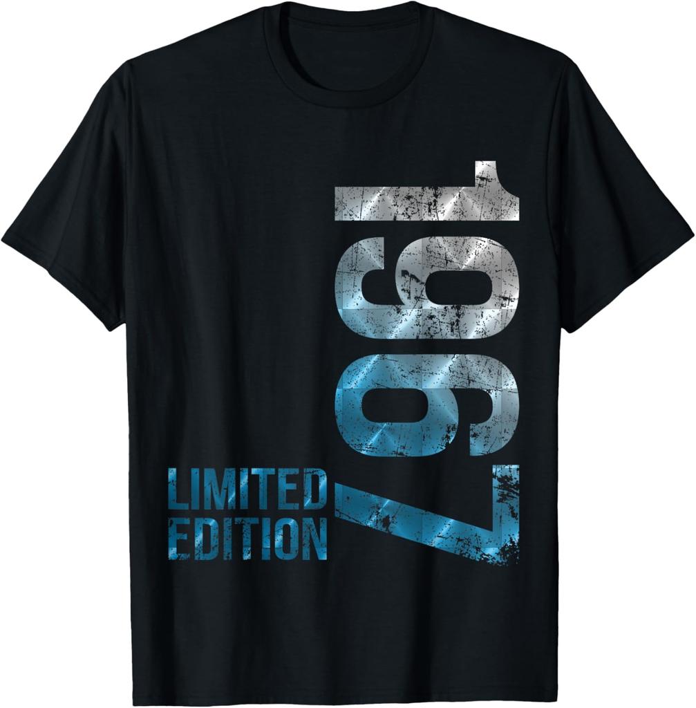 Retro 1967 Pure Polyester Printed Men's and Women's Fashionable Loose Casual T-shirt 2026 New Personalized Round Neck T-shirt