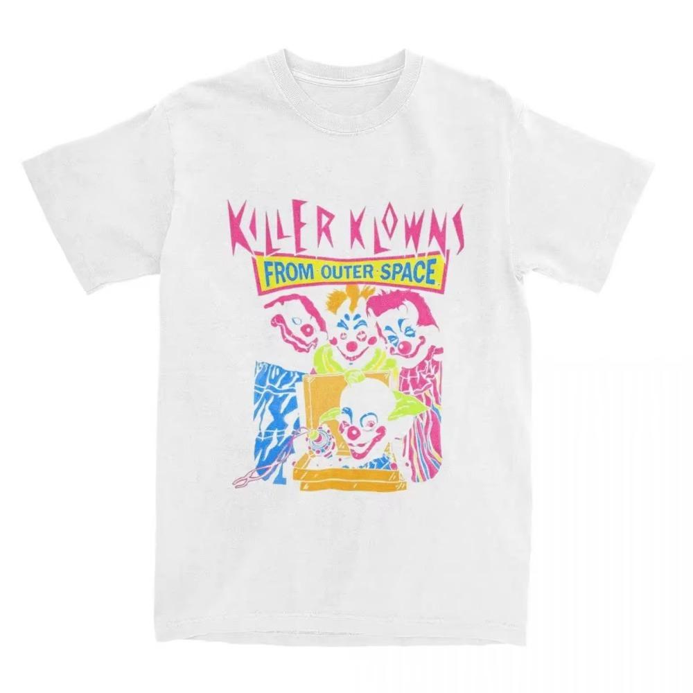 Pizza Box Killer Klowns From Outer Space Accessories T-Shirt Men Women Novelty Summer Tees