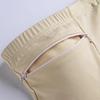 Women High Waist Cotton Underwear Panties Briefs Plus Size Safety Shorts Pockets Bikinis Simple Elderly Female Pants Zipper
