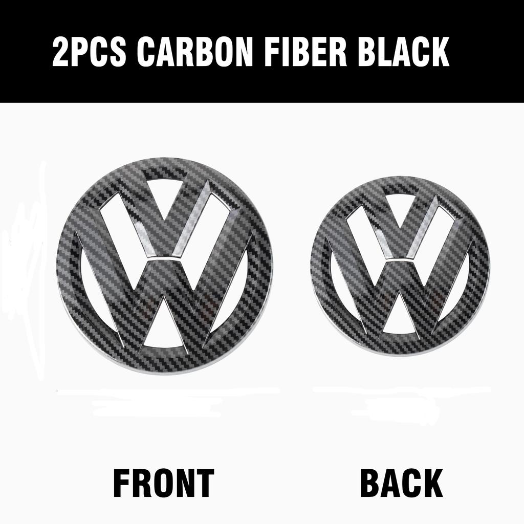 For VOLKSWAGEN Car Badges Front Grille Cover Rear Trunk Emblem Sticker for Volkswagen VW Logo Golf 4 MK4 5 MK5 6 MK6 7 MK7 MK7.5