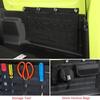 Car Rear Trunk Parcel Shelf Load Cargo Shade Cover Luggage Storage Bag Tailgate Organizers for Jimny JB64 JB74 2019-2024