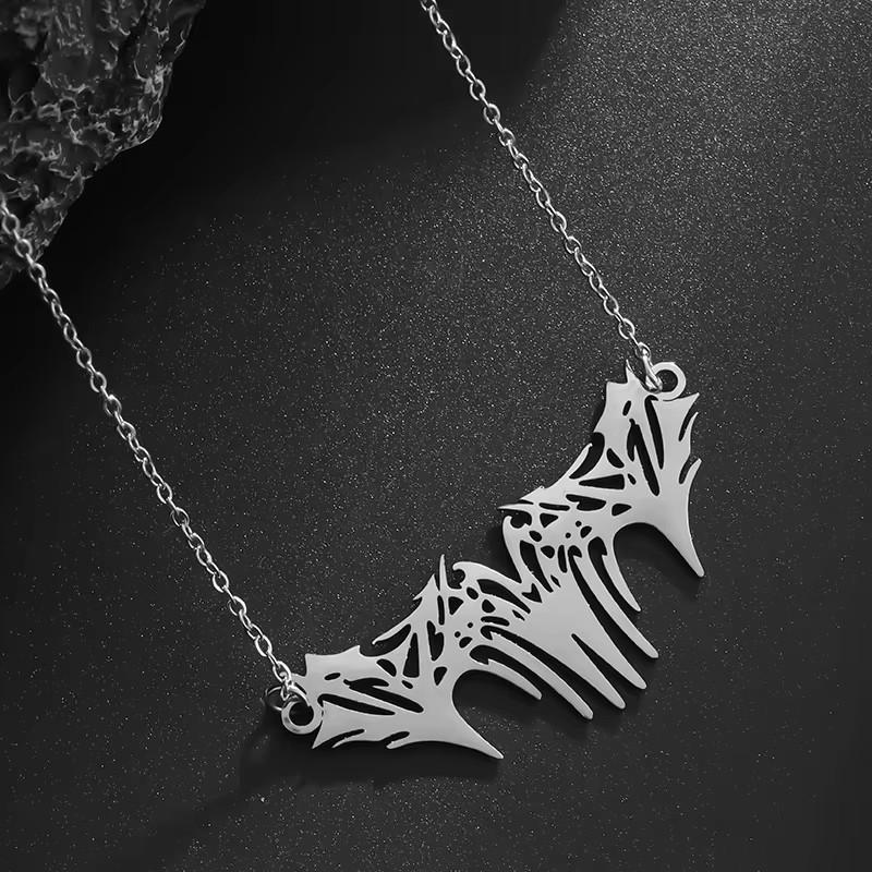 New Accessories Stainless Steel Necklace English Letters Non Fading Pendant Jewelry Street Men and Women