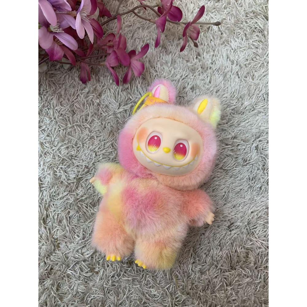 Three Generations of Baby Christmas Elk Trendy Vinyl Doll Plush Blind Box Doll Keychain