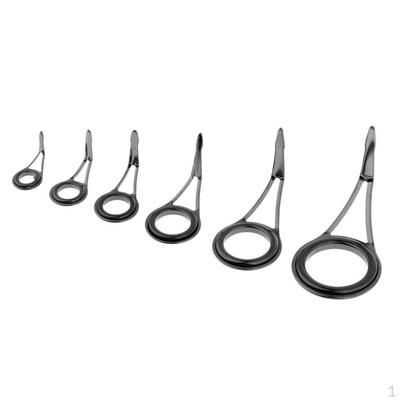 6pcs Fishing Rod Tips Eye Repair Kit for Building
