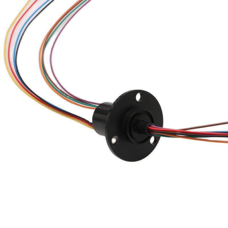 1PCS Dia 22mm 5A Wind Power Slip Ring 2/3/4/6/8/12CH Wind Energy Collector Ring Conductive Rotary Connection Slipring Joint