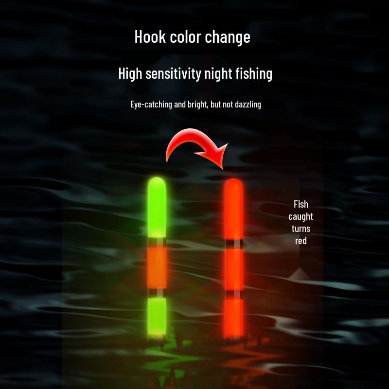 Long Cast Luminous Fishing Float - Sliding Eye-Catching Design for Big Fish
