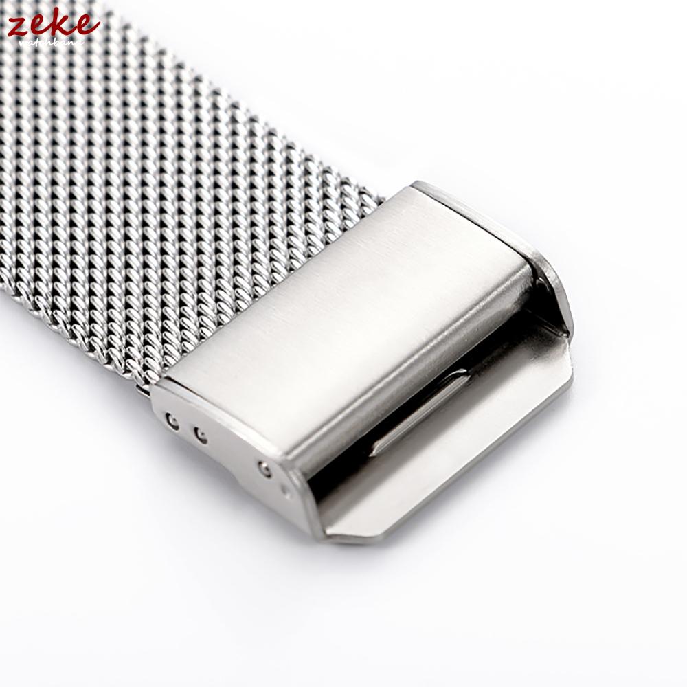 Curea de ceas milaneză 18mm 20mm 22mm Metal pentru Huawei Watch GT5/GT4 Brățară cu eliberare rapidă pentru Samsung Galaxy Watch 7/6/5/4