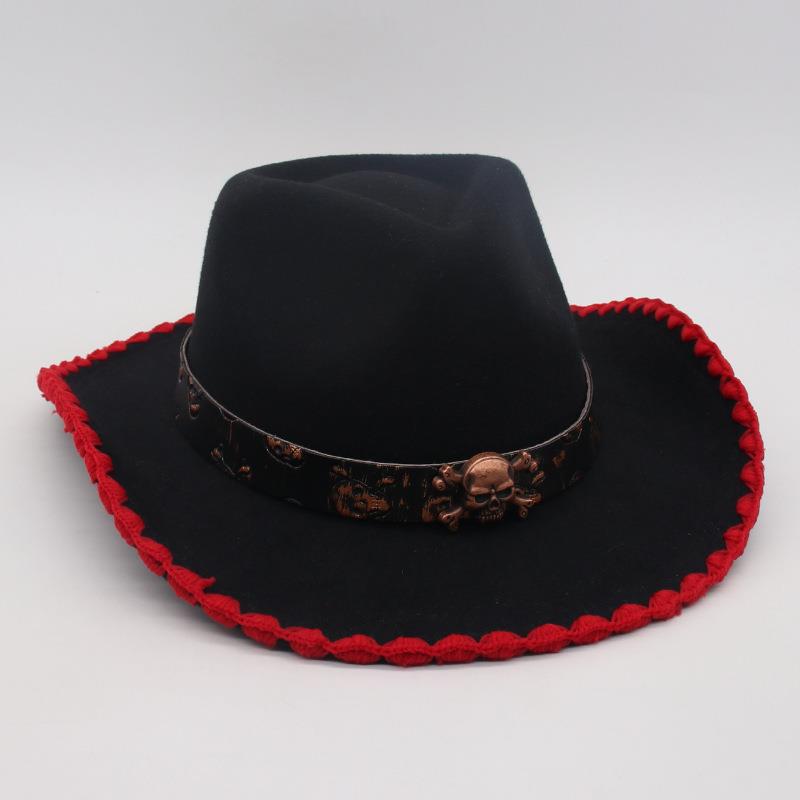 

Niche Design Top Hat, Four Seasons Tibetan Ethnic Style Dancing Jazz Hat, Stage Travel And Vacation Sunscreen Sun Hat one size fits all [m peach cow]