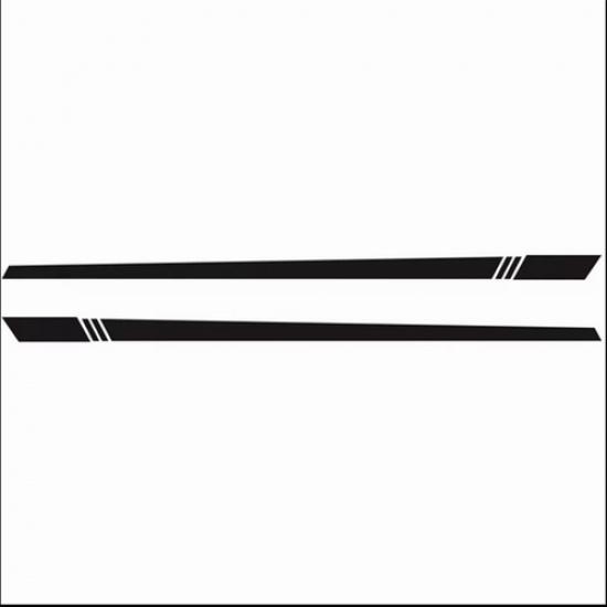 Водонепроницаемые Виниловые Наклейки Графика Декор Полосы для Боковой Части Кузова Автомобиля