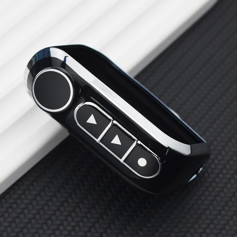 NY TPU Bilnøkkelveske Deksel Skall Fob For A93 A63 Russisk Versjon Toveis Bilalarm LCD Fjernkontroll