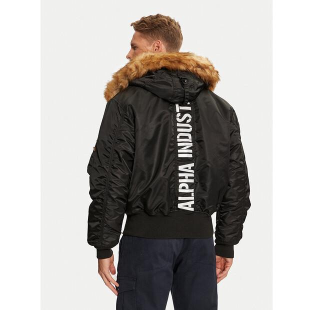 Зимняя куртка Alpha Industries 113145, черная, стандартный крой