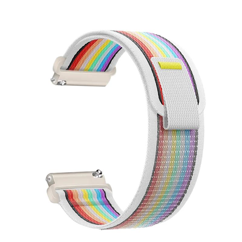 20mm 22mm Trail Nylon Loop Strap for Garmin Forerunner 965 955 570 970 165 55 Sports Bracelet Garmin Venu 4-3-2/ Active 6-5 Band
