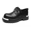 New Italian Oudoor Men's Work Shoes Business Designer Casual Shoes Luxury Brand Formal Safety Footwear High Quality Formal Shoes