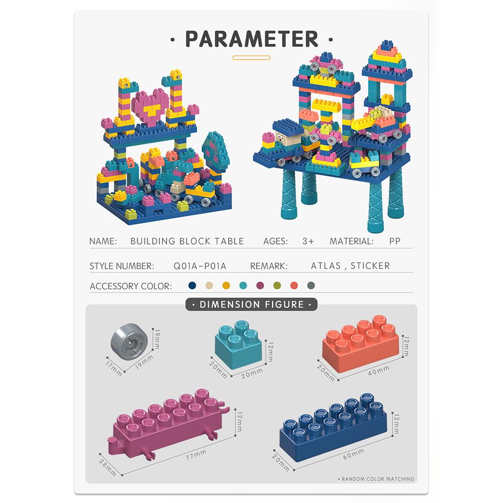 Pädagogisches Bausteinspielzeug für Kinder, Jungen 3-6 Jahre, Geburtstagsgeschenk, Lustige Puzzle-Steine