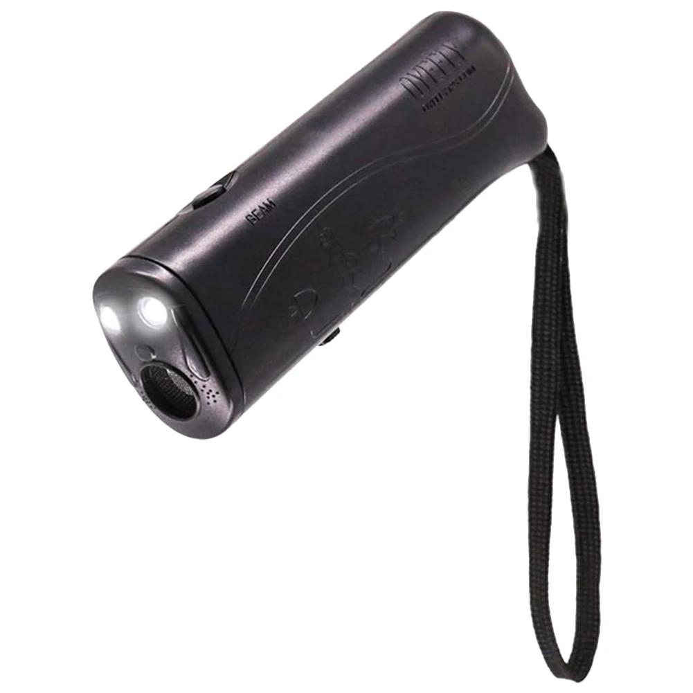 Pet Bark Arrester 3 in 1 Dog Whistle Anti Barking Device Ultrasonic Dog Repeller Stop Barking Control Training Tool with Light
