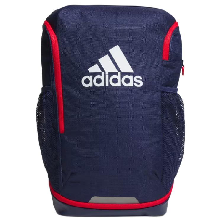 

Adidas Letter Logo Zipper Closure Polyester Backpack Regular Kids Kids backpack Dark-Blue JL5199 Dark Blue